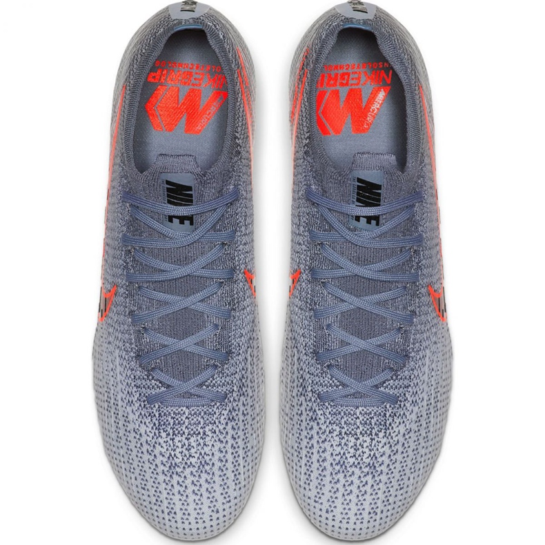 Chuteiras Nike Mercurial Vapor 12 Elite Fg M AH7380-008 cinza cinza 1