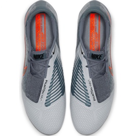 Chuteiras Nike Phantom Venom Elite Fg M AO7540-008 cinza cinza 1