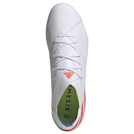 Chuteiras Adidas Nemeziz Messi 19.1 Fg M F34402 branco branco 2