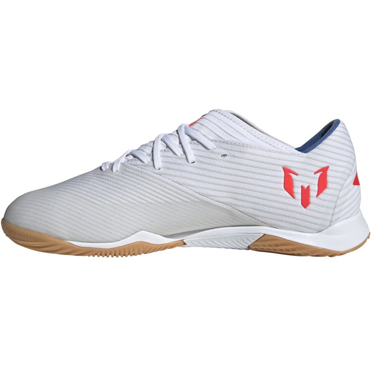 Sapatos de interior adidas Nemeziz Messi 19.3 In M F34431 branco branco 1