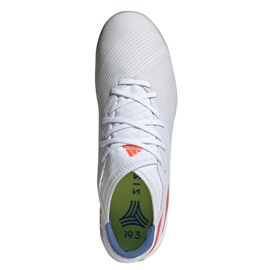 Sapatos de interior adidas Nemeziz Messi 19.3 In M F34431 branco branco 2