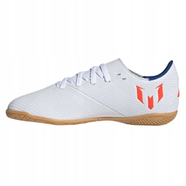 Sapatos de interior adidas Nemeziz Messi 19.4 In Jr F99928 multicolorido branco 1