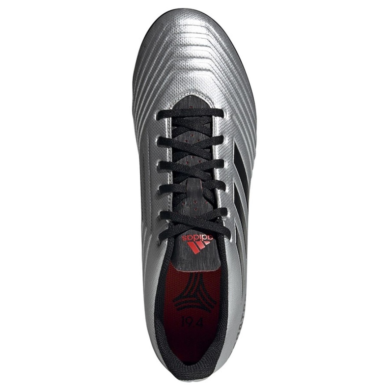 Chuteiras Adidas Predator 19.4 Tf M F35634 multicolorido prata 2
