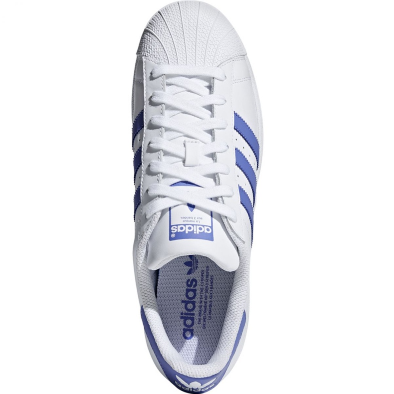 Sapatos Adidas Superstar M G27810 branco 2