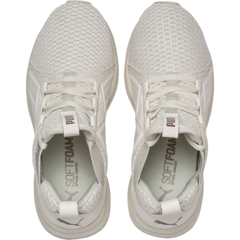 Tênis de corrida Puma Enzo Knit Nm Wn s Whisper W 192440 03 branco cinza 1