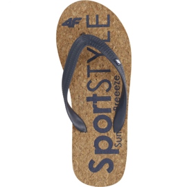 Chinelos 4f W H4L19-KLD002 30S azul marinho escuro castanho 1