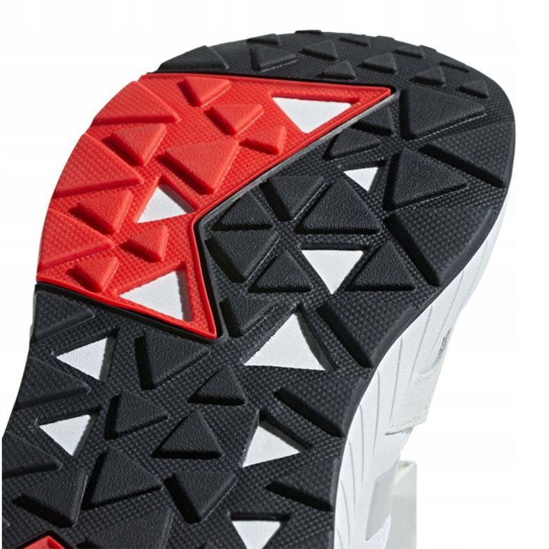 Sapatos Adidas Questarstrike Mid M G25775 branco vermelho 1