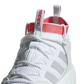 Sapatos Adidas Questarstrike Mid M G25775 branco vermelho 2
