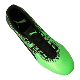 Chuteiras Puma One 19.1 Lth Cc FG / AG M 105482-03 multicolorido verde 1