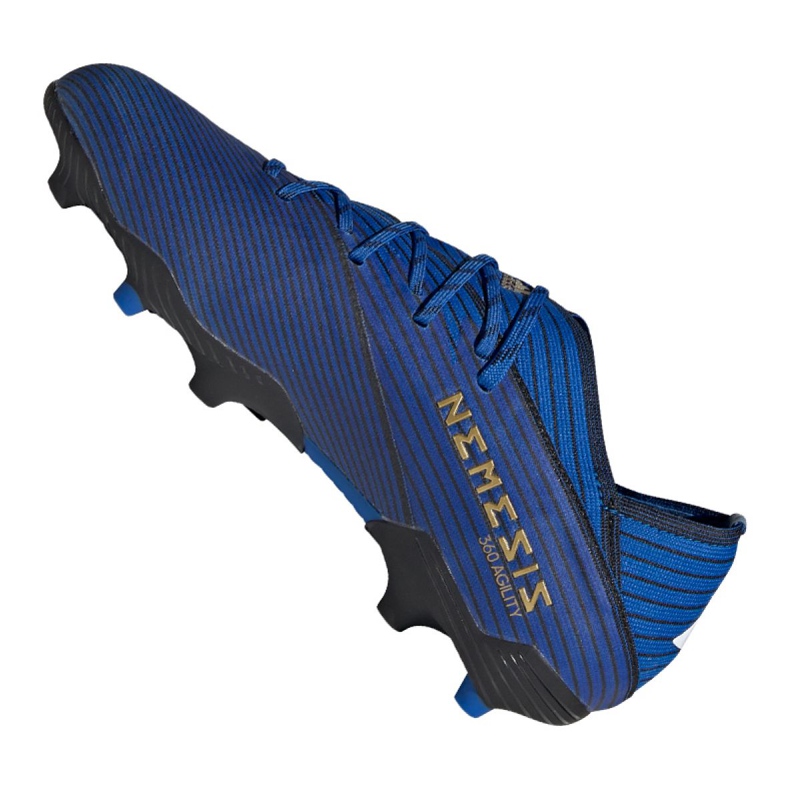Chuteiras Adidas Nemeziz 19.1 Fg Jr CF99957 azul azul 1