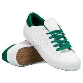 SHELOVET Tênis com cordões branco 2