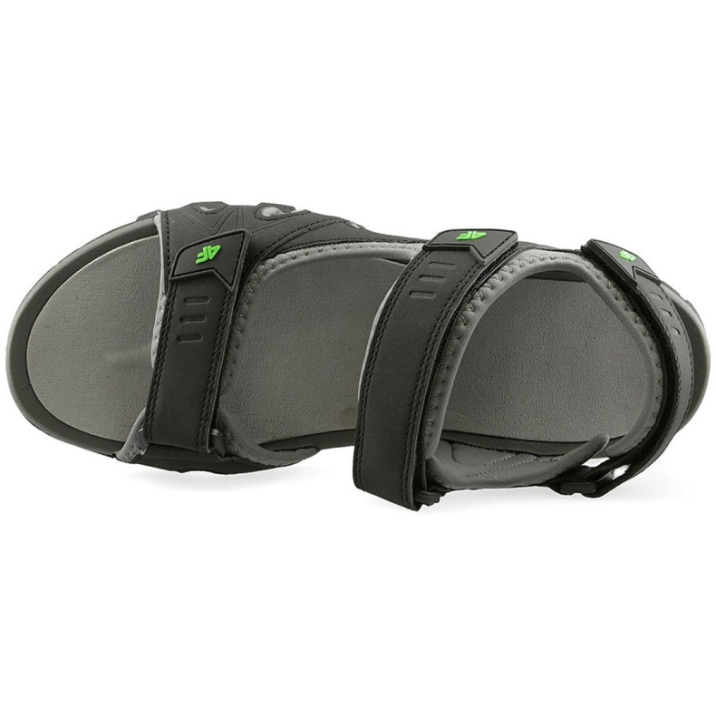 Sandálias 4F M H4L19-SAM003 20S pretas preto 1