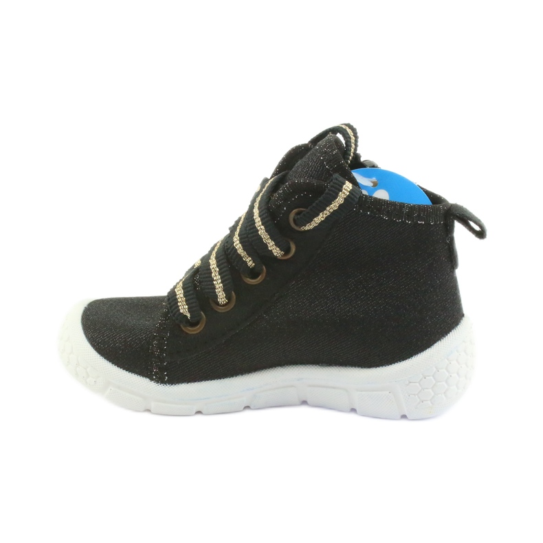 Calçados infantis Befado 547P003 preto cinza amarelo 2