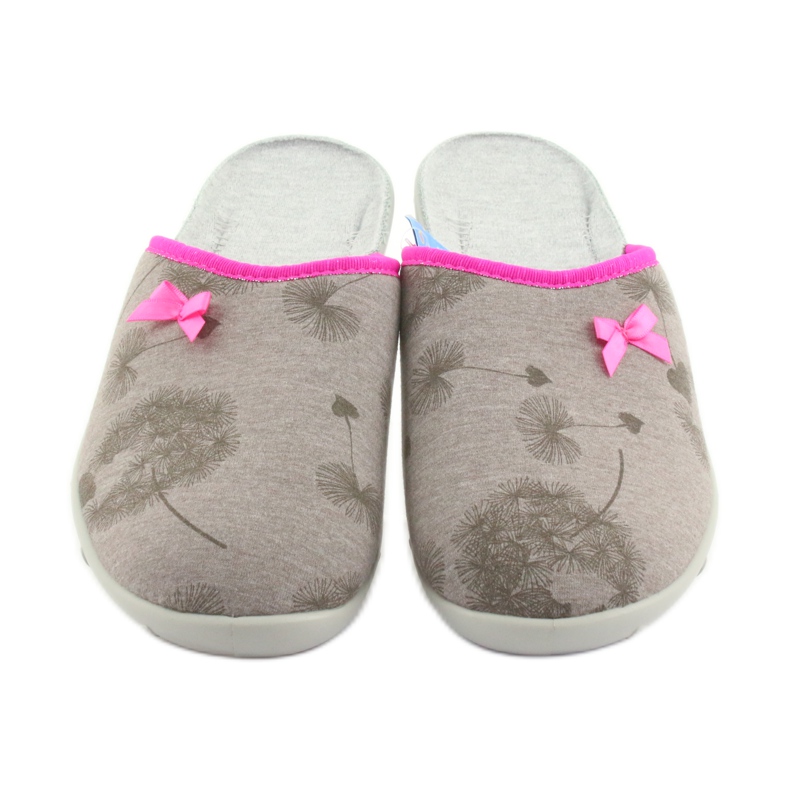 Chinelos Befado 235d162 cinza rosa 3
