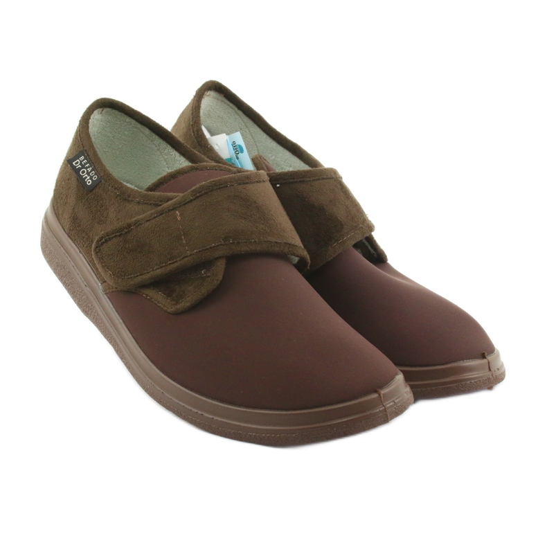Chinelos Befado 131M005 para diabéticos castanho 4