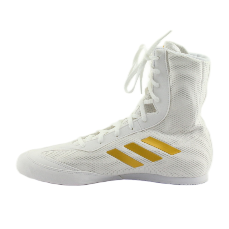 Sapatos de boxe Adidas Box Hog Plus branco 2 Sapatos de boxe Adidas Box Hog Plus branco 2