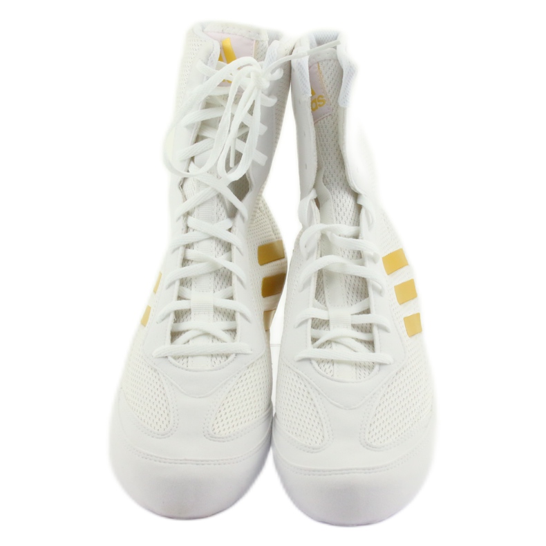 Sapatos de boxe Adidas Box Hog Plus branco 3 Sapatos de boxe Adidas Box Hog Plus branco 3