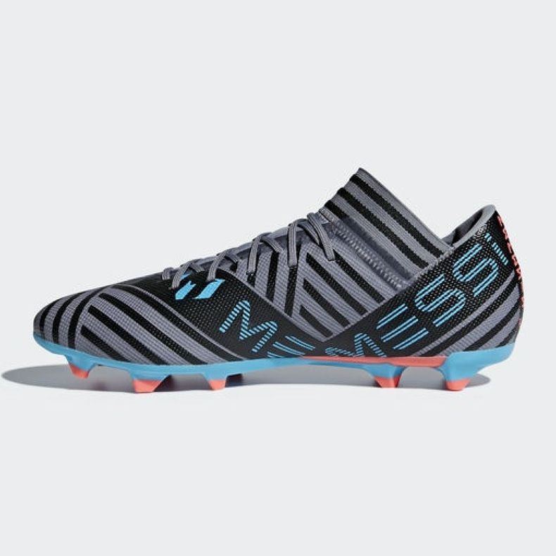 Chuteiras Adidas Nemeziz Messi 17.3 Fg M CP9037 preto preto 1