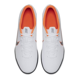 Chuteiras de futebol Nike Mercurial Vapor 12 Club Tf M AH7386-107 branco branco 1