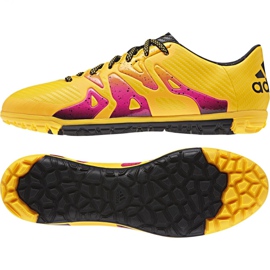 Chuteira Adidas X 15.3 Tf M S74660 laranja laranja 1