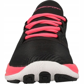 Under Armour Speedform Turbulence Run Fast W 1289792-962 tênis preto rosa 2