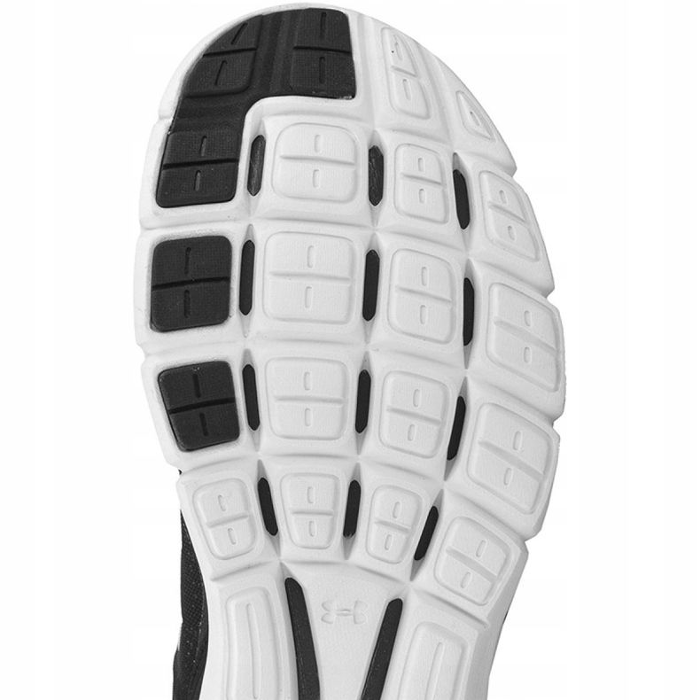 Under Armour Micro G Velocity Runing M 1258789-001 tênis preto 1