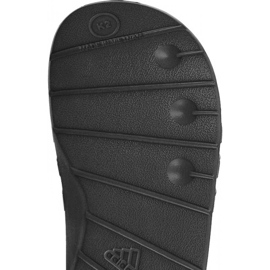 Chinelos Adidas Duramo Slide K Jr G06799 branco preto 1