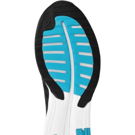 Tênis de corrida Asics fuzeX M T639N-9090 preto 1