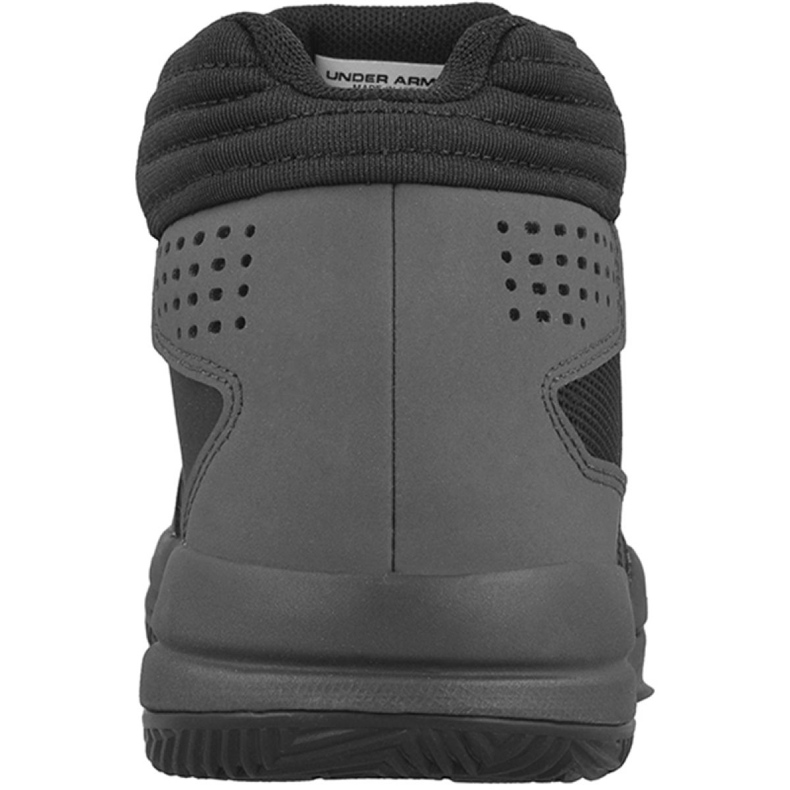 Tênis de basquete Under Armour Jet 2017 Jr 1296009-001 preto preto 2