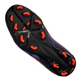 Chuteiras Nike Phantom Vnm Elite Fg Jr AO0401-440 preto azul marinho 2