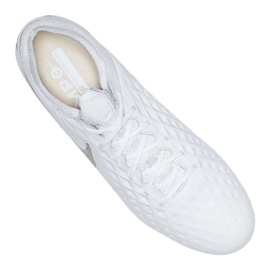 Chuteiras Nike Legend 8 Elite Fg M AT5293-100 branco branco 2