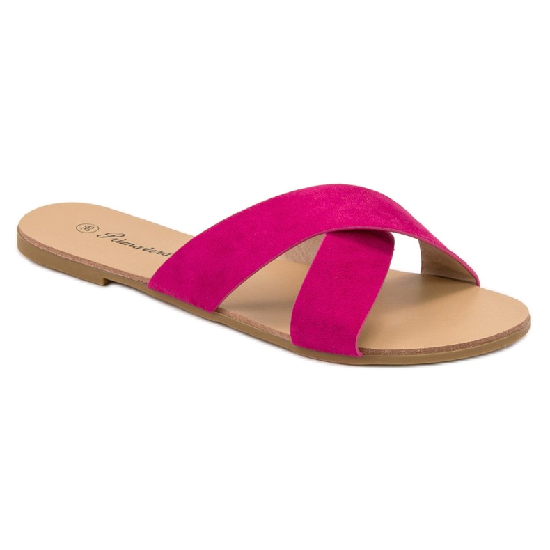 Primavera Chinelos Confortáveis rosa 1