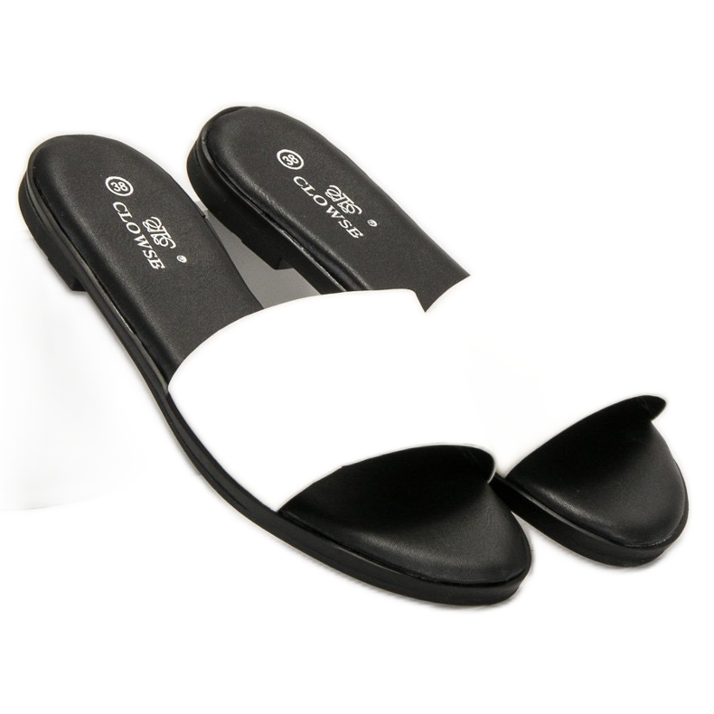 Clowse Chinelos Clássicos Brancos 1 Clowse Chinelos Clássicos Brancos 1