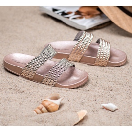 Bello Star Chinelos com miçangas amarelo 1 Bello Star Chinelos com miçangas amarelo 1