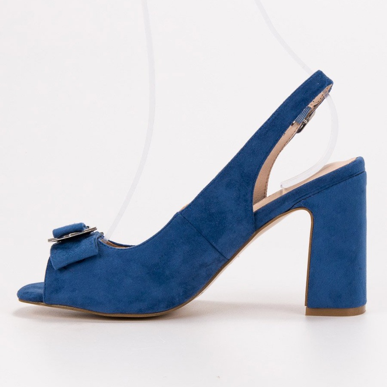 SHELOVET Sandálias em um bar azul 1