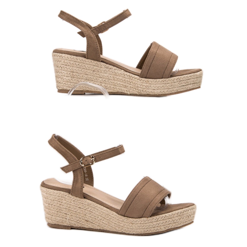 Vices Sandálias na plataforma marrom 1