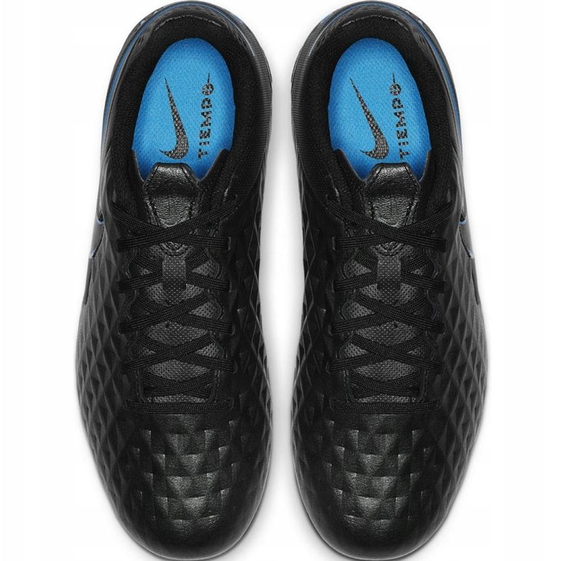 Chuteiras Nike Tiempo Legend 8 Academy FG / MG Jr AT5732 004 preto preto 1
