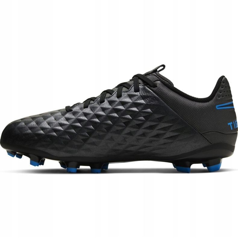 Chuteiras Nike Tiempo Legend 8 Academy FG / MG Jr AT5732 004 preto preto 2