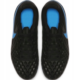 Chuteiras Nike Tiempo Legend 8 Club FG / MG Jr AT5881-004 preto preto 1