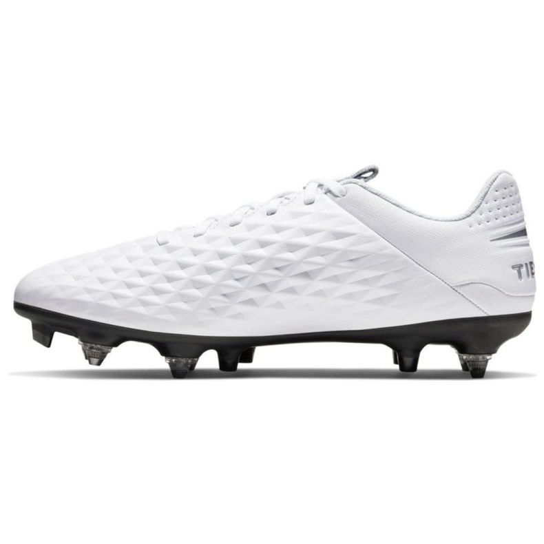 Chuteira Nike Tiempo Legend 8 Academy SG-Pro Anticlog Traction M AT6014-100 branco branco 1