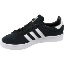 Sapatos Adidas Originals Campus Jr BY9580 pretos 1