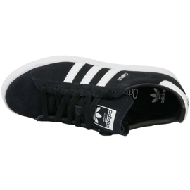 Sapatos Adidas Originals Campus Jr BY9580 pretos 2