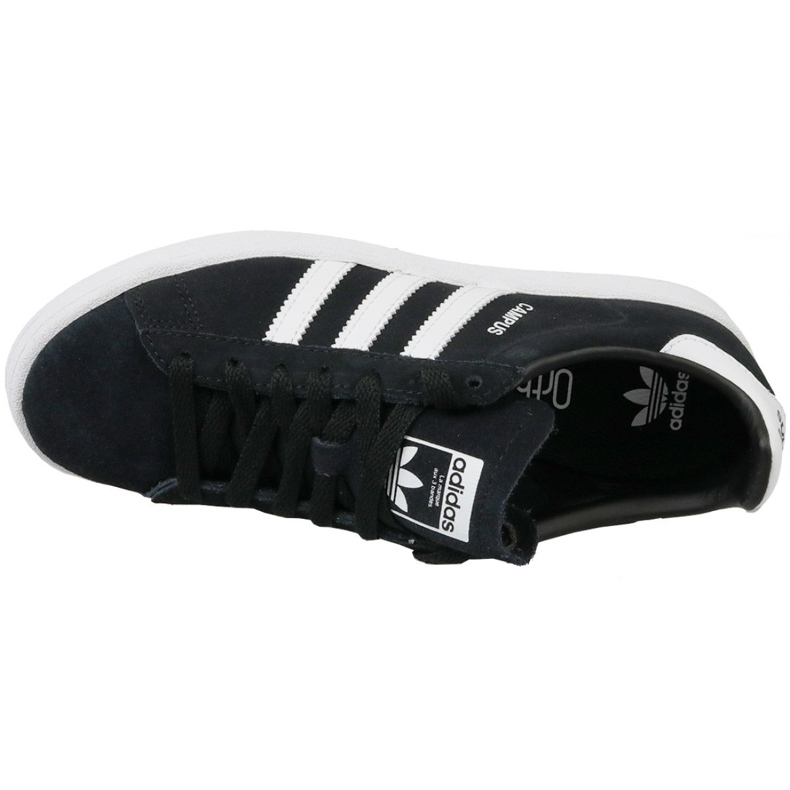 Sapatos Adidas Originals Campus Jr BY9580 pretos 2