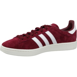 Sapatos Adidas Originals Campus M BZ0087 cor de vinho multicolorido 1