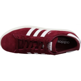 Sapatos Adidas Originals Campus M BZ0087 cor de vinho multicolorido 2