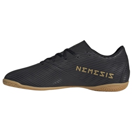 Sapatos de interior adidas Nemeziz 19,4 em M F34529 preto preto 1