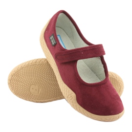 Sapatos femininos Dr.ORTO Befado pu-young pu 197D003 bordô vermelho 3