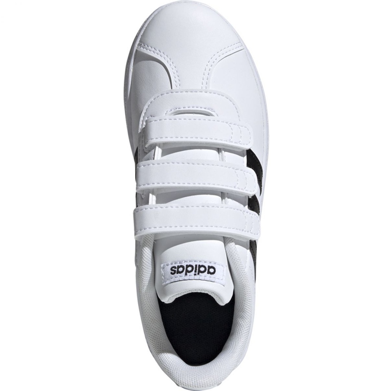 Sapatos Adidas Vl Court 2.0 Cmf C brancos Jr DB1837 1