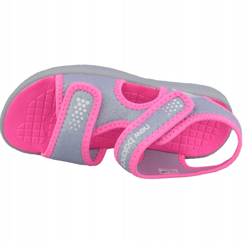 Sandálias New Balance Sandália K K2031GRP rosa cinza 2