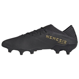 Chuteiras Adidas Nemeziz 19.1 Fg M F34409 preto preto 1